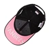 [Hoa hậu Jin] MLB cổ điển màu hồng thể thao điều chỉnh mũ bóng chày 32CP85831-1-50L-F