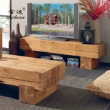 Северный и американский оригинальный деревянный кофейный столик для телевизионного шкафа Современный минималистский дом маленькая квартира гостиная творческий стол чай