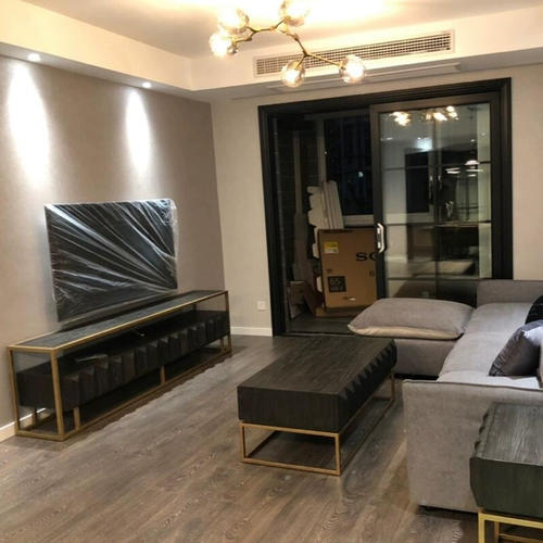 Северный телевизионный шкаф с твердым деревом простые гостиные инопланетные ящики края