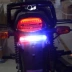 Đèn xe máy nhấp nháy đèn led dẫn đèn phanh WISP phụ kiện sửa đổi 12 V pin biển số đèn phía sau đèn hậu