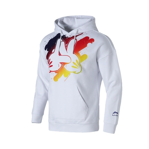 Подкладка Li Ning OG Slick Co-Brened Мужские и женские свободные головоломки спортивного свитера Awdnc93-1