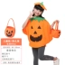 Trang phục Halloween quần áo bí ngô cho trẻ em và người lớn bộ đồ bí ngô mẫu giáo biểu diễn múa trang phục hóa trang cha mẹ và con cái 