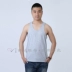 Trung và cũ tuổi áo nam cotton vest cộng với phân bón để tăng phiên bản lỏng lẻo của chiếc áo cũ tuổi cotton không tay mùa hè ăn mặc Áo vest