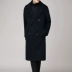 2018 mùa đông Hàn Quốc phiên bản mới áo len nam phần dài thanh niên hai mặt áo khoác len áo khoác cashmere nam quần áo áo len nam Áo len
