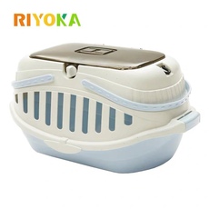 Клетка riyoka瑞友手提笼便携外带箱兔子提篮小型猫狗龙猫豚鼠车载外带篮