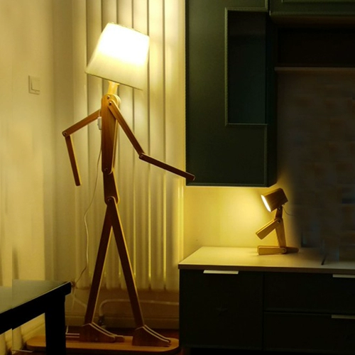 Скандинавский креативный торшер для гостиной для детской комнаты, мультяшное украшение, настольная лампа для спальни, садовые фонари, скандинавский стиль