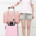 Du lịch Hàn Quốc túi xe đẩy túi hành lý xách tay túi hành lý dung lượng lớn ngắn vai túi nữ gấp túi