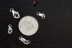 925 sterling bạc handmade phụ kiện tự làm vòng chân đính cườm mở rộng khóa tôm hùm khóa vòng đeo tay vòng cổ khóa chuông kết nối - Vòng chân