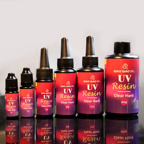 Бесплатная доставка Qiaoqiao DIY второе генерация ультрафиолетового титра кристаллического клея Клей быстрое затвердевание, низкий запах, микро -сокращение высокое