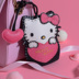 Hellokitty phim hoạt hình dễ thương nữ kéo xe da trường hợp chìa khóa thiết lập phù hợp 骐 da Corolla Polo phổ quát - Trường hợp chính túi đựng chìa khóa Trường hợp chính