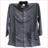 Лао Чен, одежда монахов, одежда монахов, весна-осень и зима, мягкое теплое шерстяное платье против морщин, короткое платье, костюм, одежда для дзен-медитации