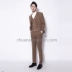 Chuan Ze lạc đà chà nhám Quần chân nam mùa thu và mùa đông Hàn Quốc giản dị Anh phù hợp với quần tây nam Suit phù hợp