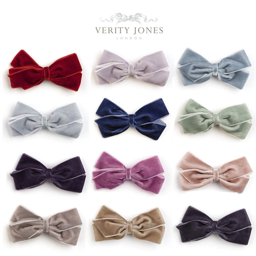 Spot British Verity Jones ручной бархатный бархатный бархатный бархатный лук Mid -Number MSR не возвращается