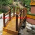 Cầu gỗ tùy chỉnh làm vườn gỗ carbonized cầu gỗ sân vườn cầu vòm cổ cầu gỗ vòm cầu chống ăn mòn gỗ cầu gỗ làm vườn cung cấp - Nguồn cung cấp vườn Nguồn cung cấp vườn