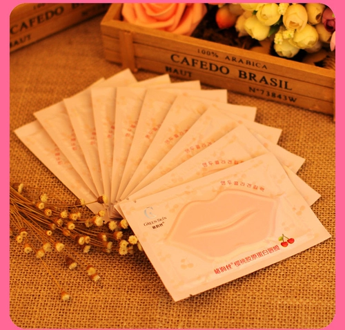 Коллаген, маска для губ, осветляющий отшелушивающий увлажняющий лечебный бальзам для губ, смягчает морщинки на губах, уход за губами, 20 штук