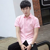 Розовая трендовая мини-юбка, рубашка для отдыха, подходит для подростков, в корейском стиле