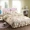 Hàn Quốc tăng gấp đôi dày chải twill dệt giường giường váy một gia đình bốn lớp đầu tiên polyester bedspread 01 - Trang bị tấm