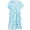 Mùa hè nữ cotton cổ tròn tay ngắn mở váy ngủ cộng với phân bón để tăng mỡ mm cỡ lớn váy ngủ 200 kg dịch vụ tại nhà - Đêm đầm