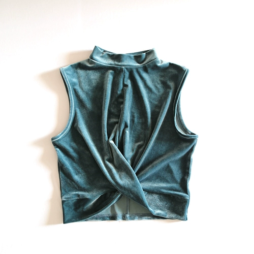 Бархатный короткий жилет, европейский стиль, в западном стиле