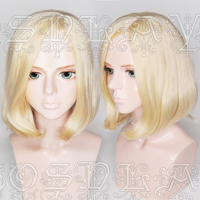 taobao agent Avengers 3COS unlimited war Black widow cos wig light gold color big scalp shape