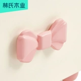 Деревянная индустрия Lin's Detry's Small Advide Table Table Girl Cartoon Pink Mini Mini Mini Cable мебель EA1B