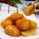 500 граммов юннанской булавки Shixiang Spicy Potato Pot сразу же открывает сумку и ест бобовые продукты пряные вегетарианские закуски детство детство