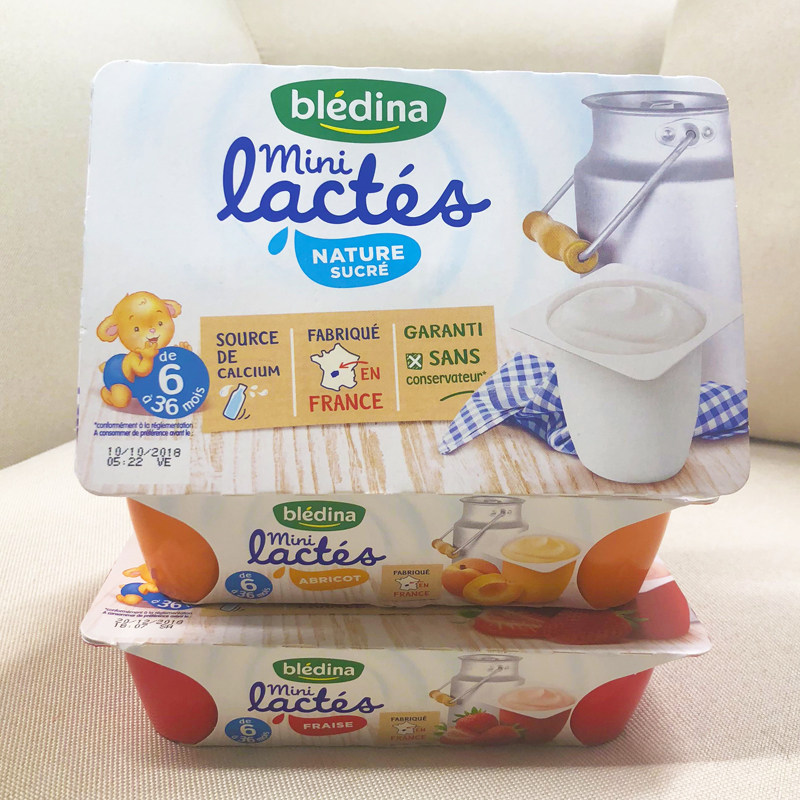 法国bledina常温贝乐蒂达能酸奶婴幼儿童宝宝6