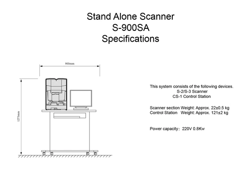 Noritsu Stand Scanner Scanner Niri Independence Scanner