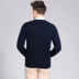 Mùa thu thời trang giản dị người đàn ông trẻ tuổi của chiếc áo đan len cashmere ngắn v- cổ áo len mỏng áo khoác mỏng phần bên ngoài áo sơ mi Áo len Cashmere