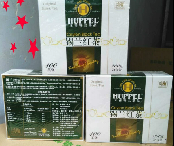 Чай черный с орхидеей, чайные пакетики