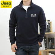 JEEP đích thực của nam mùa thu cotton mỏng áo thun đan áo len