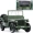 Kaidi Wei 118 Thế chiến II Willis jeep hợp kim mẫu xe tay lái trang trí kim loại liên kết mô hình đồ chơi - Chế độ tĩnh