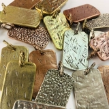 Медная ретро подвеска, медный брелок, подарок на день рождения