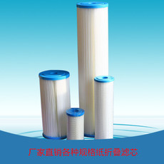 Фильтр 5寸10寸20寸纸折叠滤芯折纸滤芯工业工厂大流量过滤芯过滤器