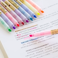 Флуоресцентная многоцветная свежая цифровая ручка для школьников, канцтовары