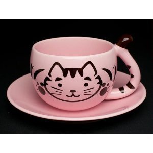 taobao agent Japanese purchasing light girl K-ON! Nakano Temple exclusive tea cup cat cup Zikow limited
