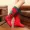 Giày cao cổ nữ 2018 mới có bốt thêu cộng với nhung vải Bắc Kinh cũ giày boot nữ hàn quốc