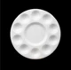 Белая круглая палитра, 11 ячеек