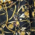Cổ điển retro in chuỗi voan Bingtan vải sợi dày phong cách châu Âu vải váy dơi phù hợp với Rouran - Vải vải tự làm Vải vải tự làm