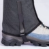 Tinh Thể màu đen Karakolun Tuyết Bộ Leo Núi Đi Bộ Đường Dài Sa Mạc Bao Cát Đặt Không Thấm Nước Wearable Tuyết Bộ Trẻ Em Đi Bộ Đường Dài Foot Bìa Gaiters / merrell