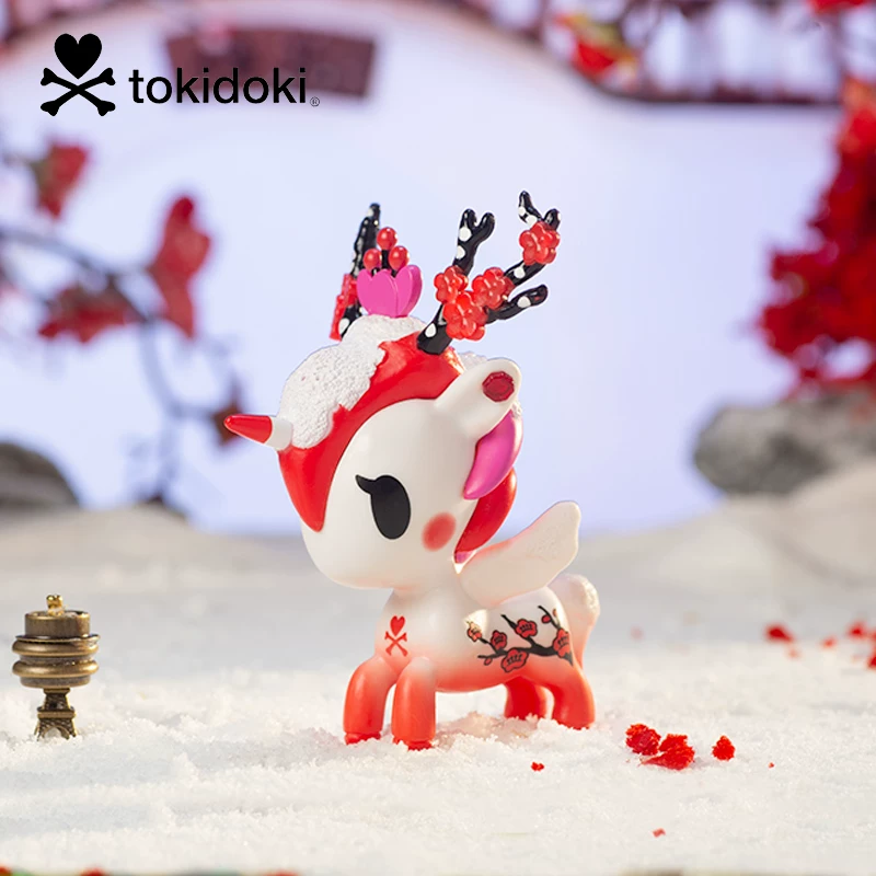 TOKIDOKI Единорог Цветок Слепой Слепой Жесткий Талмуддарь Додж Знак Подарок Игра Раздел Сезон 1