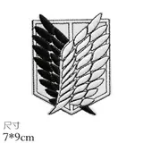 Рюкзак на липучке, упаковка, значок, нарукавная повязка, 3D, с вышивкой