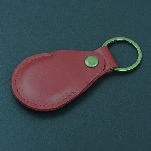 Кожаная подвеска для ключей, монеты, чехол для проездного