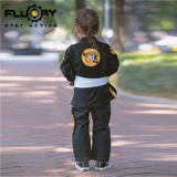 FLUORY Fire Base форма для бразильского джиу-джитсу, одежда для девочек, форма для боевых искусств, форма для BJJ GI, дзюдо, детская профессиональная тренировочная форма