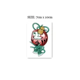 Татуировка, японская кукла, тату наклейки