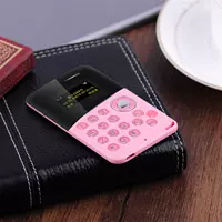Thẻ AEKUM8 điện thoại di động siêu mỏng nút mini trẻ em nam và nữ học sinh trung học thay thế chức năng chuông điện thoại di động - Điện thoại di động samsung a12 giá bao nhiều tiền