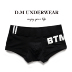 DM nam đồ lót TOP thư boxer briefs thấp eo sexy bốn góc thanh niên bông thủy triều thời trang đơn giản vài quan lot Cặp đôi