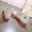 Giày cao gót màu hồng 2019 Giày nữ màu trắng Giày hoang dã nữ phiên bản Hàn Quốc của giày đế xuồng sinh viên ulzzang - Plimsolls