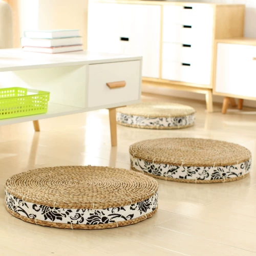 Соломенный коврик для йоги, поролоновая соломенная подушка, увеличенная толщина