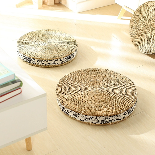 Соломенный коврик для йоги, поролоновая соломенная подушка, увеличенная толщина